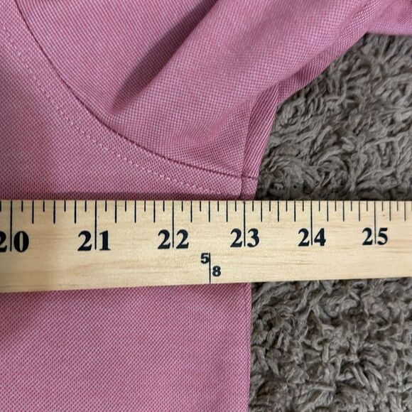 Tasso Elba Pima Blend Pink Polo Shirt size XL Classic Casual Design Resort Party - Picture 6 of 8
